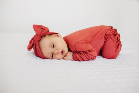 ruffle-2-way-zip-romper-brick Presley Couture at Sophia's Style--3